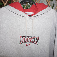 xxxl - Vintage Y2K Nike embroidered spell chest hit - Gray - 3XL