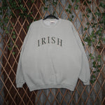 large - Vintage Y2K Oarsman irish embroidered fell notre - Green - L