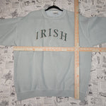 large - Vintage Y2K Oarsman irish embroidered fell notre - Green - L