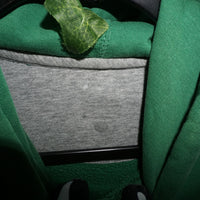 Medium - Vintage Y2K Nike green hoodie hooded sweatshirt big - M