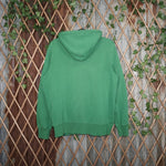 Medium - Vintage Y2K Nike green hoodie hooded sweatshirt big - M