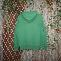 Medium - Vintage Y2K Nike green hoodie hooded sweatshirt big - M