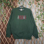 XL - Vintage Y2K Fruit Of The Loom hike yosemite embroidered - Green - XL