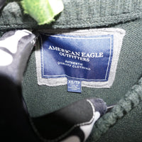XS - Vintage Y2K American Eagle embroidered chest hit eagle - Green - XS