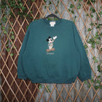 XL - Vintage Y2K American Vintage mickey mouse french - Green - XL