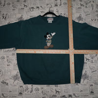 XL - Vintage Y2K American Vintage mickey mouse french - Green - XL