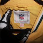 XL - Vintage Y2K Nfl green bay packers embroidered chest - Yellow - XL