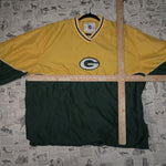 XL - Vintage Y2K Nfl green bay packers embroidered chest - Yellow - XL