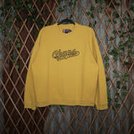 medium - Vintage Y2K Chaps Ralph Lauren embroidered spell - Yellow - M