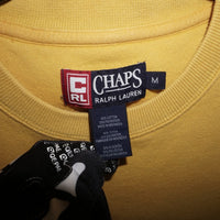 medium - Vintage Y2K Chaps Ralph Lauren embroidered spell - Yellow - M