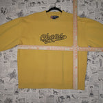 medium - Vintage Y2K Chaps Ralph Lauren embroidered spell - Yellow - M