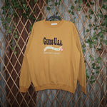 XL - Vintage Y2K Guess usa embroider classic designs - Beige - XL