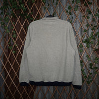 medium - Vintage Y2K Patagonia quarter button fleece body - Gray - M
