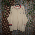 L - Vintage Y2K Puma embroidered patch essential waffle knit - Beige - L