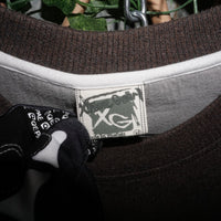 XL - Vintage Y2K Xg xtreme gear 2000s brown sweater long - XL