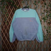 medium - Vintage Y2K Island Force embroider essential tone - Blue - M