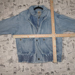 small - Vintage Y2K American Vintage denim zip cargo pocket - Blue - S