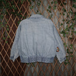 small - Vintage Y2K American Vintage denim zip cargo pocket - Blue - S