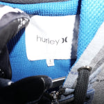 L - Vintage Y2K Hurley plaid zip button 2000s - Blue - L