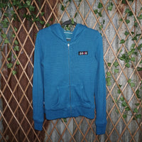 medium - Vintage Y2K Volcom stone embroider femme stripe - Blue - M
