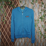 medium - Vintage Y2K Volcom stone embroider femme stripe - Blue - M
