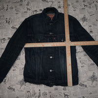 M - Vintage Y2K Levi's levi strauss denim trucker jacket - Blue - M