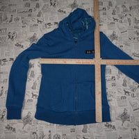 medium - Vintage Y2K Volcom stone embroider femme stripe - Blue - M