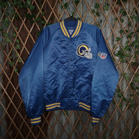 large - Vintage Y2K Chalk Line los angeles rams 1980s - Blue - L