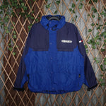 medium - Vintage Y2K Tommy Hilfiger embroider patch rain - Blue - M