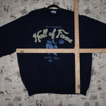 large - Vintage Y2K Reebok hall fame nfl canton ohio blue - L