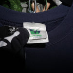 medium - Vintage Y2K Mlb seattle mariners arc logo spellout - Blue - M
