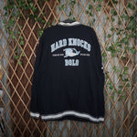 XXL - Vintage Y2K Hard Knocks my hood your front back hit - Blue - XXL