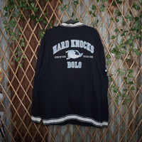 XXL - Vintage Y2K Hard Knocks my hood your front back hit - Blue - XXL