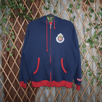 medium - Vintage Y2K Chivas de guadalajara embroider front - Blue - M
