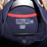 XL - Vintage Y2K Polo Ralph Lauren knit sweater quarter zip - Blue - XL