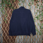 XL - Vintage Y2K Polo Ralph Lauren knit sweater quarter zip - Blue - XL