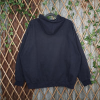 large - Vintage Y2K Ovb golden bears embroider hoodie - Blue - L