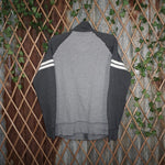 small - Vintage Y2K Aeropostale zip track jacket grunge - Gray - S