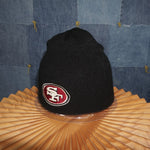 OSFA - Vintage Y2K Nfl Hats 49ers embroidered knit beanie - Black - OSFA