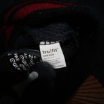 OSFA - Vintage Y2K Tru Fit Hats striped knitted skate - Black - OSFA