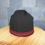 OSFA - Vintage Y2K Tru Fit Hats striped knitted skate - Black - OSFA