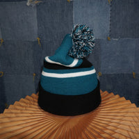 OSFA - Vintage Y2K Nhl Hats san jose sharks hockey beanie - Blue - OSFA
