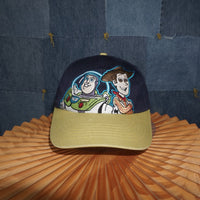 OSFA - Vintage Y2K Disney Hats toy story embroider buzz - Blue - OSFA