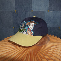 OSFA - Vintage Y2K Disney Hats toy story embroider buzz - Blue - OSFA
