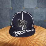 OSFA - Vintage Y2K American Vintage Hats new york embroider - Black