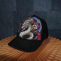 OSFA - Vintage Y2K American Vintage Hats grunge ed hardy - Black - OSFA