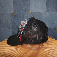 OSFA - Vintage Y2K American Vintage Hats grunge ed hardy - Black - OSFA