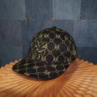OSFA - Vintage Y2K Zoo York Hats monogram embroider 2000s - Black