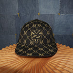 OSFA - Vintage Y2K Zoo York Hats monogram embroider 2000s - Black