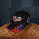 OSFA - Vintage Y2K American Vintage Hats nhra embroider hot - Black - OSFA